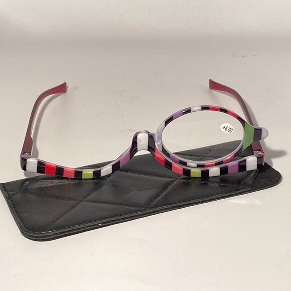 1014 Makeup Cosmetic 4.00 Flip Magnifying Glasses For Precision Application N… - Picture 1 of 7